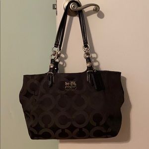 VGUC black coach bag